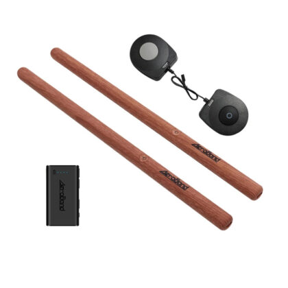 AeroBand PocketDrum 2 PLUS  Somatosensory Digital Electronic Air Drum Stick Set Drumsticks & Foot Pedals & Bluetooth Adapter